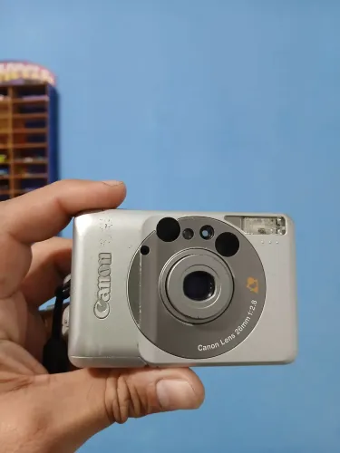 Câmera analógica canon Elfh Jr 