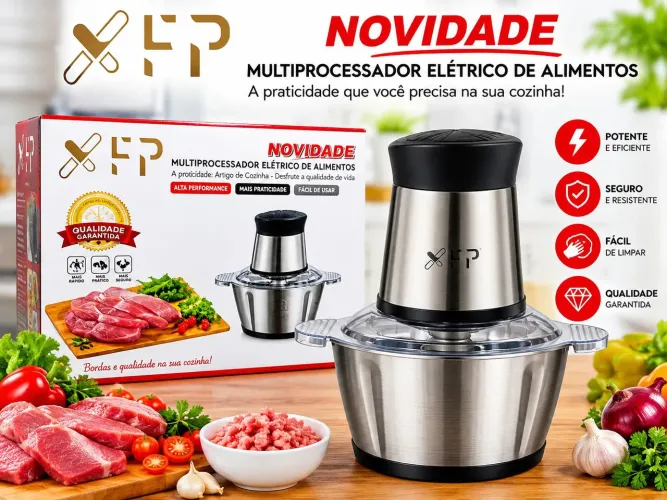 Multiprocessador de alimentos 