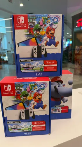 NINTENDO SWITCH OLED MARIO BROS WONDER