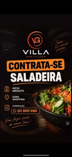 CONTRATA-SE SALADEIRA