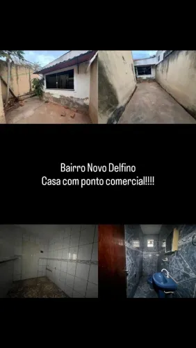 Novo Delfino casa com ponto Comercial 149.998.00