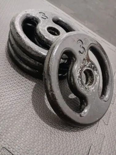 Kit 4 Anilhas de 3kg