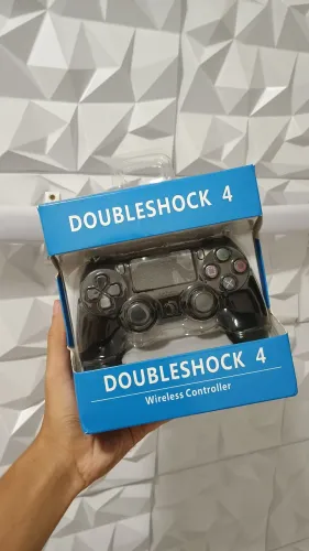Controle ps4 com caixa