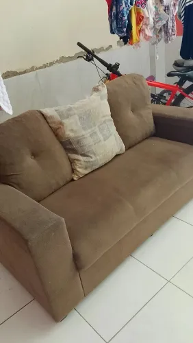Vendo sofa e painel
