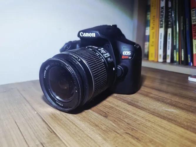 T7 Canon + lente do Kit 18-55mm