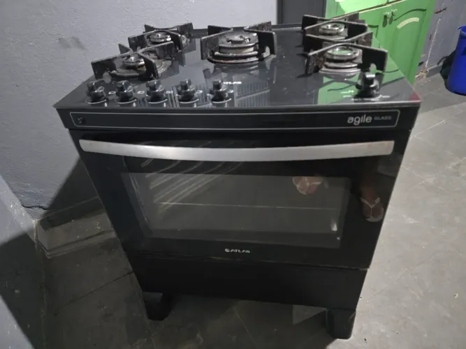 FOGAO ATLAS AGILE GLASS 220V 5 BOCAS