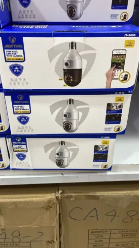 Camera wi-fi de lâmpada