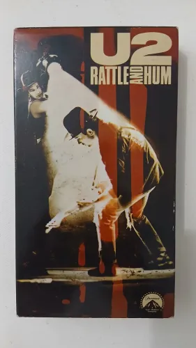 Fita vhs u2 rattle and hum americana usada