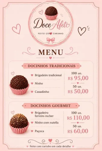 Docinhos pra festa