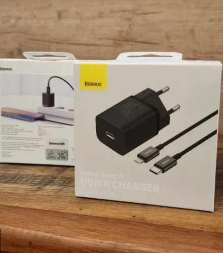 Carregador para Iphone Baseus 20w tipo C para LIGHTNING