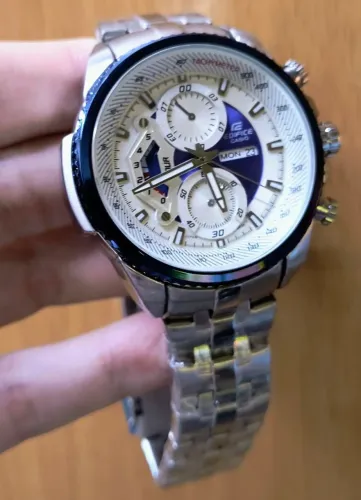Relógio Casio Edifice Detalhes azul