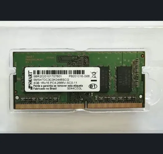 Memória RAM pra Notebook 4GB DDR4 2667 MHz