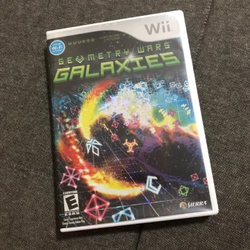 Nintendo Wii Geometry Wars Galaxies / Original Completo Americano