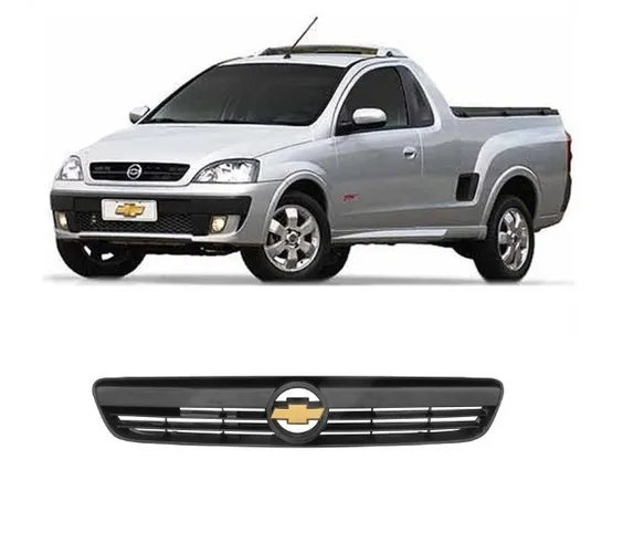 Grade Dianteira Corsa 2003 04 05 06 07 08 2012 Montana Preto dhage zmvcn
