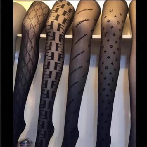 Meia calça de marcas de luxo