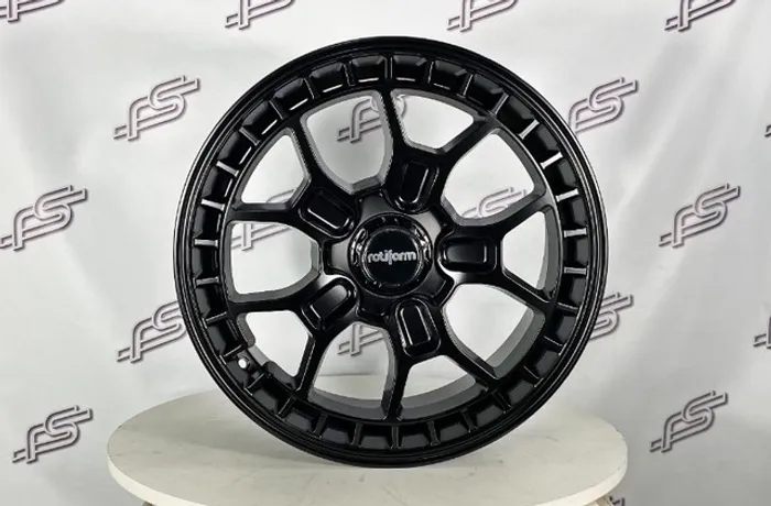 rodas Rotiform Zmo mR180 Preto Semi-Brilho 5x112 - 18x8,5