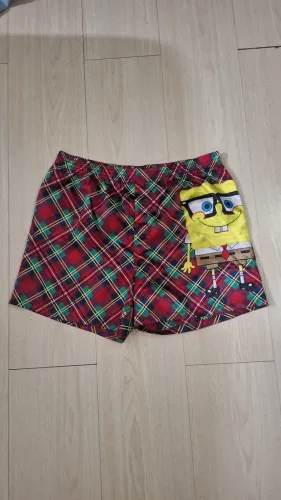 Cueca samba canção pijama Bob Esponja