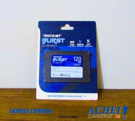SSD Patriot Burst 120GB - Novo 