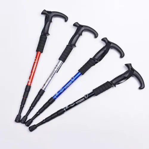 Bengala  Aluminio Energia Ajustavel Polos Trekking Caminhadas