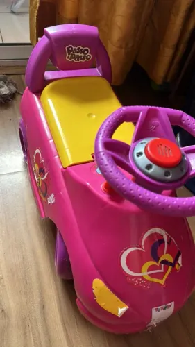 Carrinho de Passeio Infantil Passo a Passo Rosa