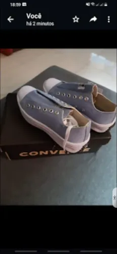 Tênis Converse Azul - Novo