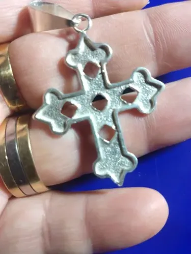 Pingente Prata 950 Peso 8.60 Gramas 50 x 34 mm