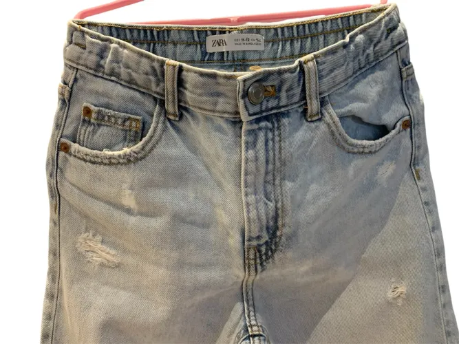 Calça jeans infantil menina Zara - tamanho 11/12