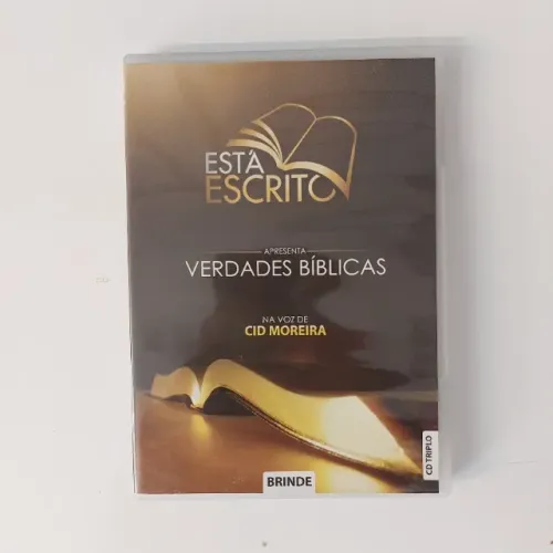 DVD Está Escrito - Verdades Bíblicas Cid Moreira (Usado, kit com 3) - Fazemos Entrega