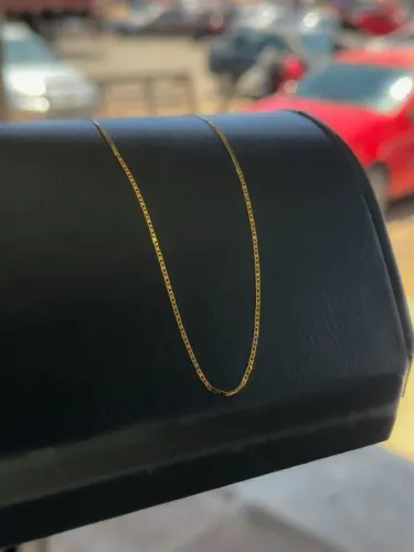 Colar Piastrine Ouro 18k - 45cm
