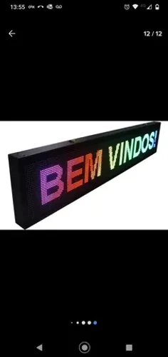 Letreiro de led controladora usb e também wifi wifi