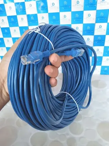 Cabo de rede RJ45 Cat 5 Completo nas duas ponta