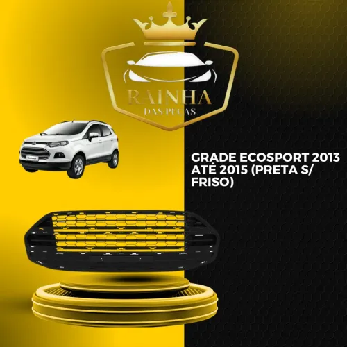 Grade Ecosport 2013 até 2015 (Preta S/ Friso)