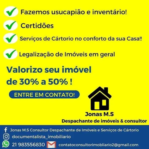 Legalização de imoveis