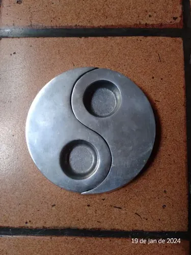 Yin-yang de Alumínio 