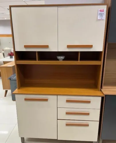 Armário de Cozinha Sofia 1,15m- Entrega Rápida