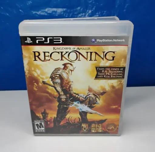 Kingdoms of Amalur: Reckoning PS3 sem disco do jogo