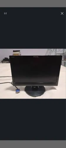 MONITOR PHILIPS 18.5 HD - MODELO 191VWA8/57 - VGA + ÁUDIO