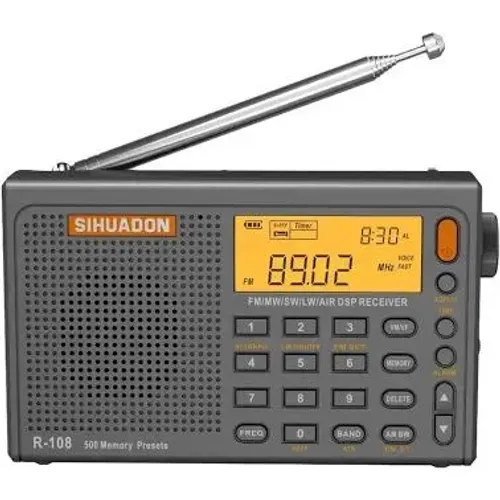 Rádio Portátil SIHUADON R-108