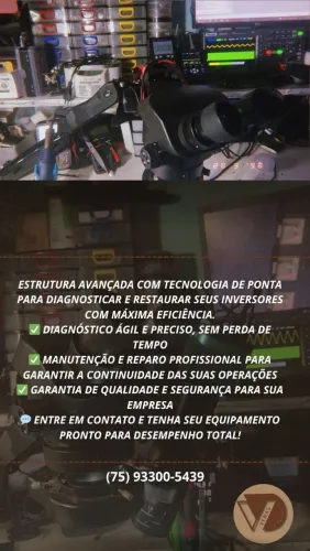 MANUTENÇÃO EM INVERSORES ENERGIA SOLAR 