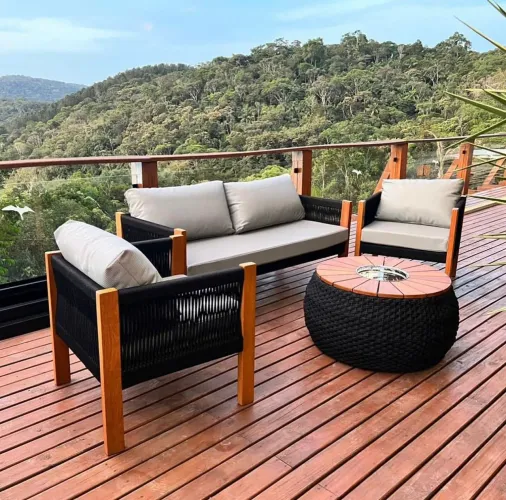 Conjunto de Sofás para Área Externa - Novo