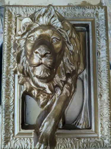 Quadro de Leão da Tribo de Judá em 4D