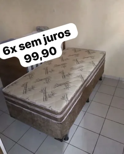 Cama box colchão d33 
