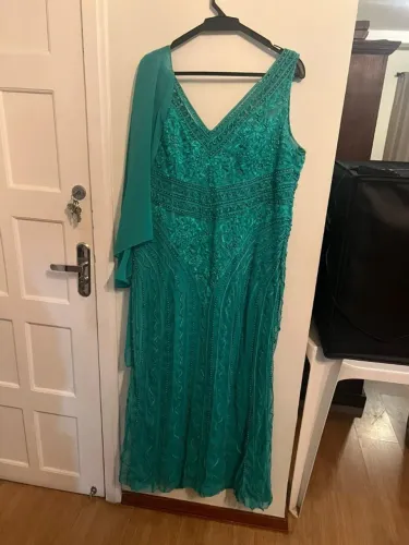 Vestido de Festa Verde - TAM 48