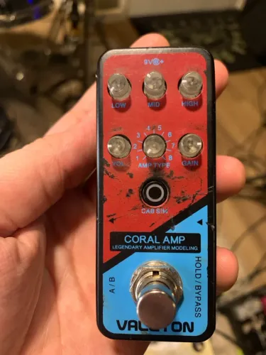 Pedal VALETON Coral Amp