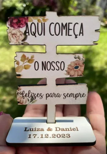 30 Lembrancinhas de Casamento - Personalizada