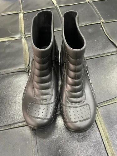 Uma bota de chuva