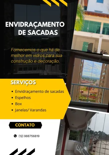Envidraçamento de sacadas