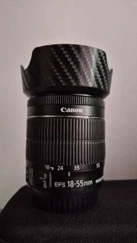 Lente CANON/ EFS 18 - 55 mm IS STM F3.5 - 5.6<br><br>VALOR EM ESPÉCIE OU NO PIX R$ 390