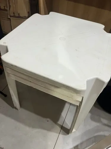 Mesa Plástica Branca