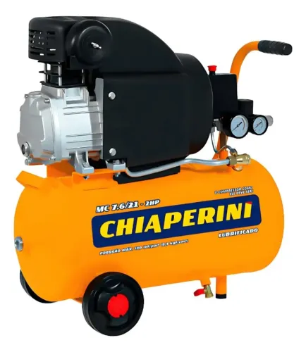 COMPRESSOR DE AR CHIAPERINI 7.6/21L 2HP 220V